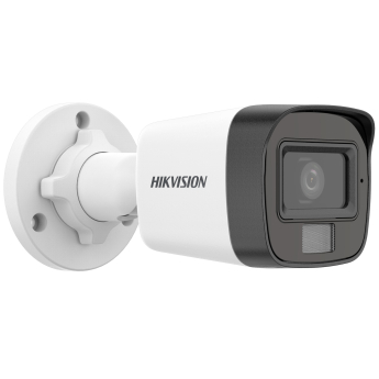 Мрежова IP камера HIKVISION HiLook IPC-B120HA-LUC: Motion Detection 2.0, Smart Hybrid Light комбинирано БЯЛО осветление до 15 метра и инфрачервено осветление до 20 метра, обектив 2.8 mm, микрофон