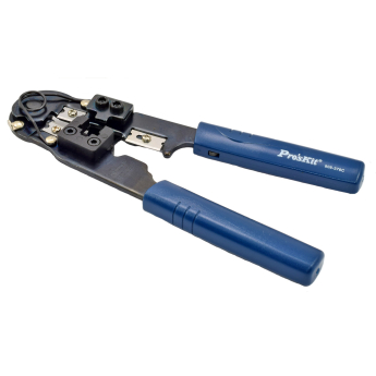 Клещи за кримпване на RJ45 LAN конектори CAT5: ProsKit 808-376C