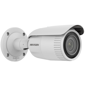 Употребявана мрежова IP камера HIKVISION DS-2CD1643G0-IZ - 4 MPX, моторизиран варифокален обектив с автоматичен фокус 2.8-12 mm, инфрачервено осветление до 50 метра + PoE инжектор и монтажна основа