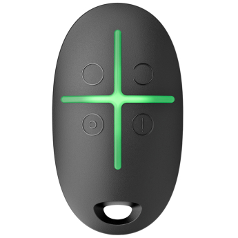 AJAX SpaceControl: Безжично дистанционно управление за активиране/дезактивиране на охранителна система Ajax и паник бутон за изпращане на аларми за помощ при спешен случай