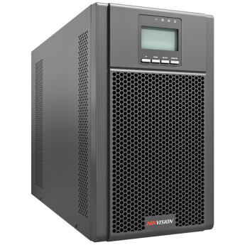 Непрекъсваемо токозахранване /UPS/ HIKVISION DS-UPS02K48-R/TS: 2000VA - 1800 Watt, OnLine технология с двойно преобразуване, чиста синусоида, 8 x IEC C13 изхода, 4 батерии 12V/9 Ah