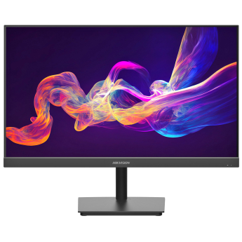 Монитор HIKVISION DS-D5024F2-AP2: размер на екрана 23.8 инча, резолюция FullHD 1080p 1920x1080 при 100 Hz, IPS панел, HDMI и VGA видео входове