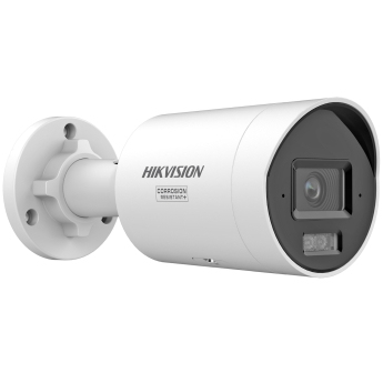 Мрежова IP камера HIKVISION DS-2CD2087G3-LI2UY: 6 MPX, AcuSense 3.0 алгоритми, ColorVu 3.0 със Smart Hybrid Light комбинирано БЯЛО и инфрачервено осветление до 40 метра, обектив 2.8 mm, двоен микрофон