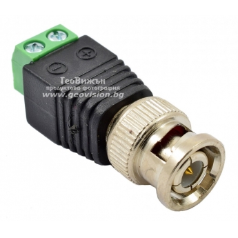 Конектор за коаксиален кабел BNC/клема