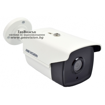 HD-TVI камера HIKVISION DS-2CE16D1T-IT5: 2 мегапиксела /FullHD 1080P/ 1920x1080 px, обектив 3.6 mm