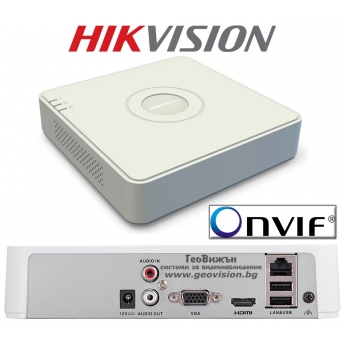 8 канален бюджетен IP мрежов видеорекордер/сървър /NVR/ HIKVISION DS-7108NI-SN