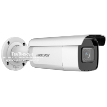 Мрежова IP камера HIKVISION DS-2CD2643G2-IZS: 4 MPX, с AcuSense технология и DEEP LEARNING алгоритъм, моторизиран варифокален обектив 2.8-12 mm, инфрачервено осветление до 60 метра