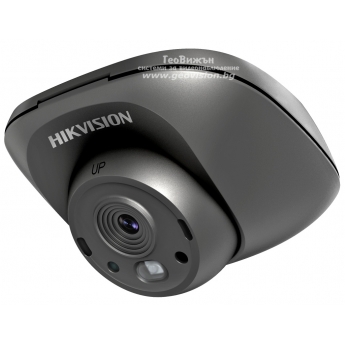 HD-TVI куполна камера за превозни средства HIKVISION AE-VC123T-ITS: 1 Мегапиксел 1280х720, с вграден микрофон, за вътрешен монтаж