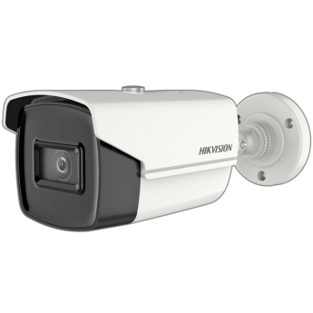 4K UltraHD HD-TVI/AHD/CVI/CVBS корпусна камера HIKVISION DS-2CE16U1T-IT5F: 8 MPX 3840x2160, инфрачервено осветление до 80 метра, обектив 3.6 mm