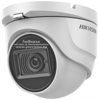 HD-TVI/AHD/CVI/CVBS камера HIKVISION DS-2CE76H8T-ITMF: 5 мегапиксела 2560x1944 px, обектив 2.8 mm, Ultra Low Light