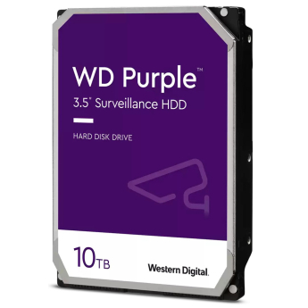 Твърд диск за вграждане във видеорекордер: 10 TB - Western Digital PURPLE PRO серия WD101PURP