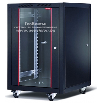 19" Комуникационен шкаф - стоящ 16U: FORMRACK BTA-16U6060, 600x600х942 mm /ШхДхВ/ с отваряеми и заключващи се страници