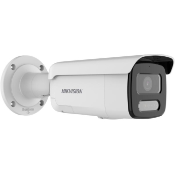 Мрежова IP камера HIKVISION DS-2CD2T26G2-ISU/SL(D): 2 MPX, AcuSense алгоритми, инфрачервено осветление до 60 метра, обектив 4 mm, микрофон, алармена светлина и говорител
