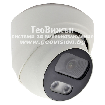 Мрежова IP куполна камера LONGSE CMLB5XFG400: 4 MPX, моторизиран варифокален обектив 2.7-13.5 mm, инфрачервено осветление до 25 метра, с вграден микрофон